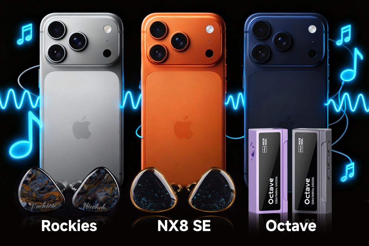 iPhone 17 Pro Max / iPhone 17 Air対応高音質有線イヤホン＆USB-C-3.5