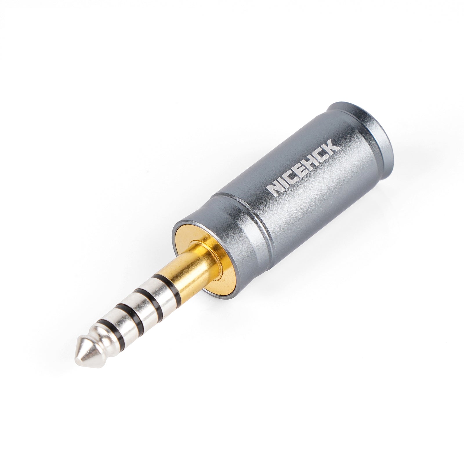 ロン　　　4L Heard 24k NICEHCK 5N Pure Silver 4.4mm Plug (Gold Plate Brass GND) Balanced Cabl