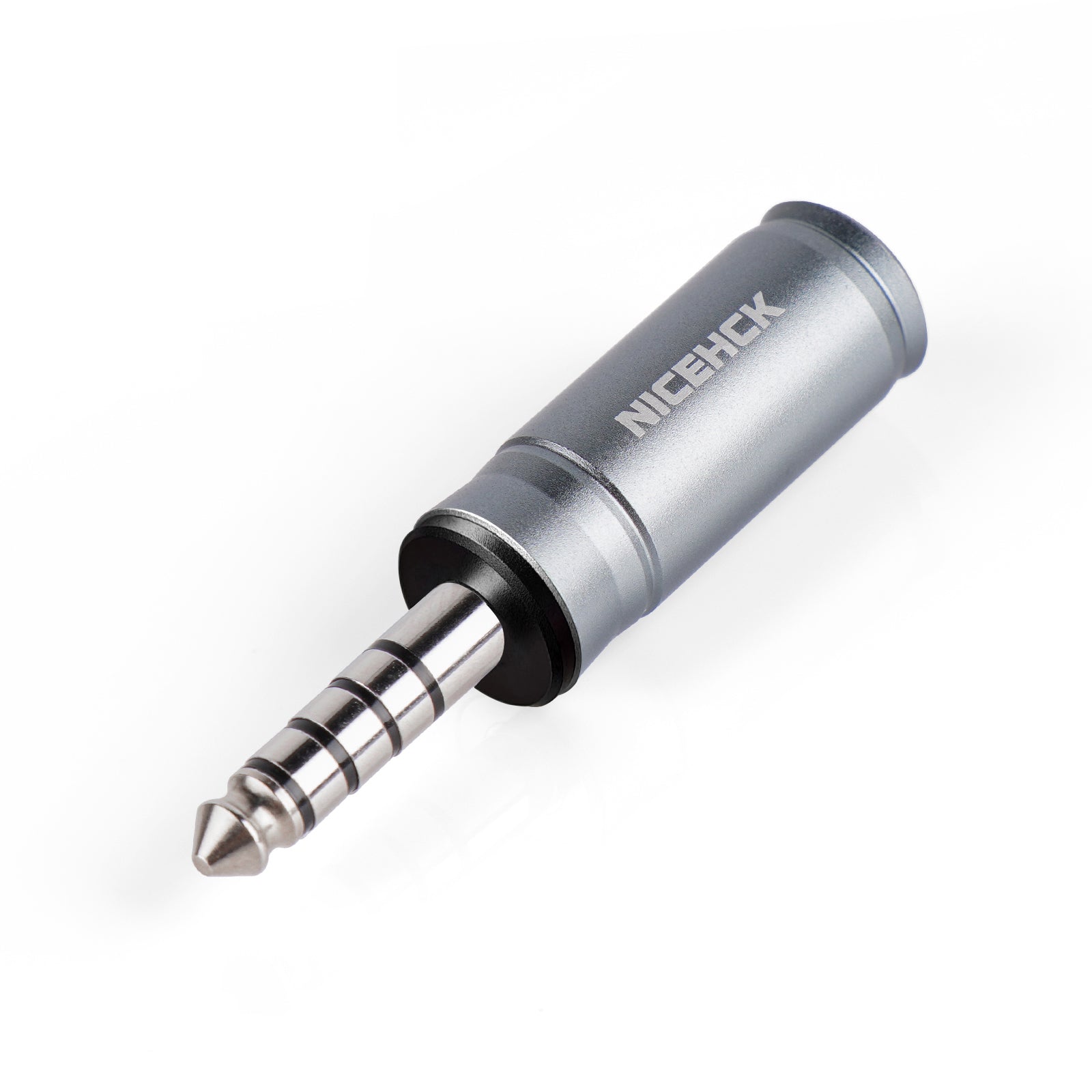 NICEHCK Platinum-Palladium Plated OFC 4.4mm Balanced Plug (Black Chuck