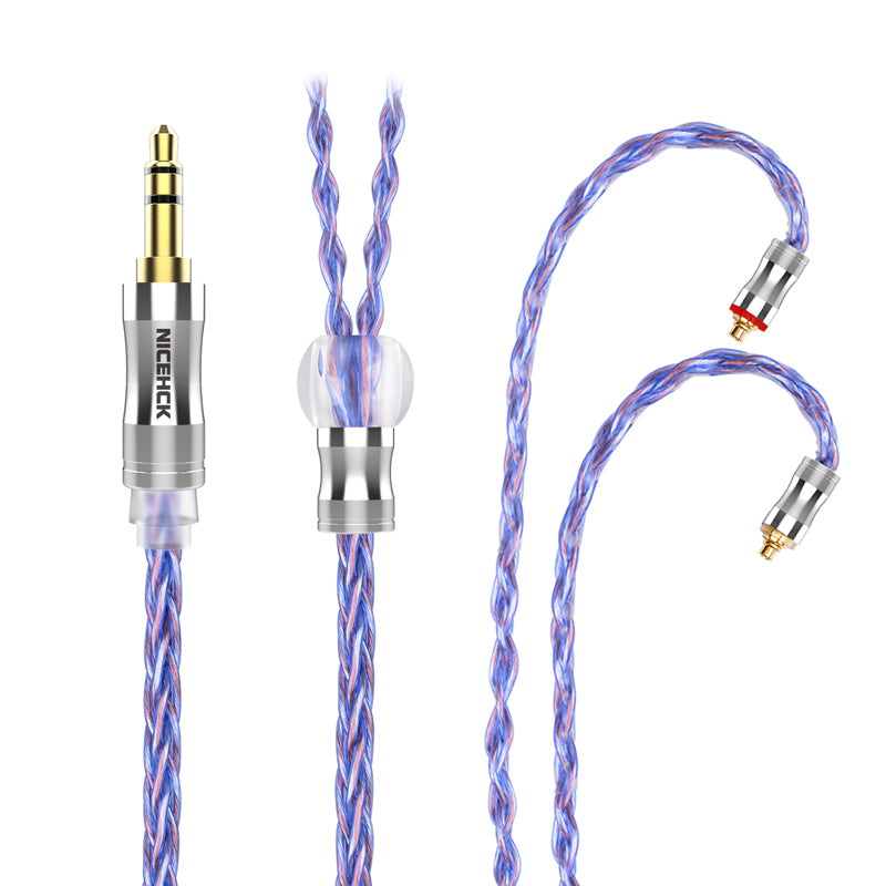 NICEHCK SpaceCloud フラッグシップレベル 6N シルバーメッキ OCC+7N