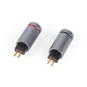 NICEHCK 금도금 OFC 2핀 커넥터 헤드폰용 IEMs 교체형 커넥터 오디오파일 음악 애호가용