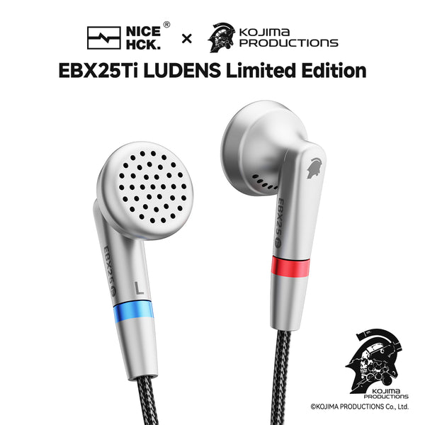 NICEHCK EBX25Ti LUDENS 限定版 NICEHCK × KOJIMA PRODUCTIONS EBX25Ti LUDENS Limited Edition Titanium C