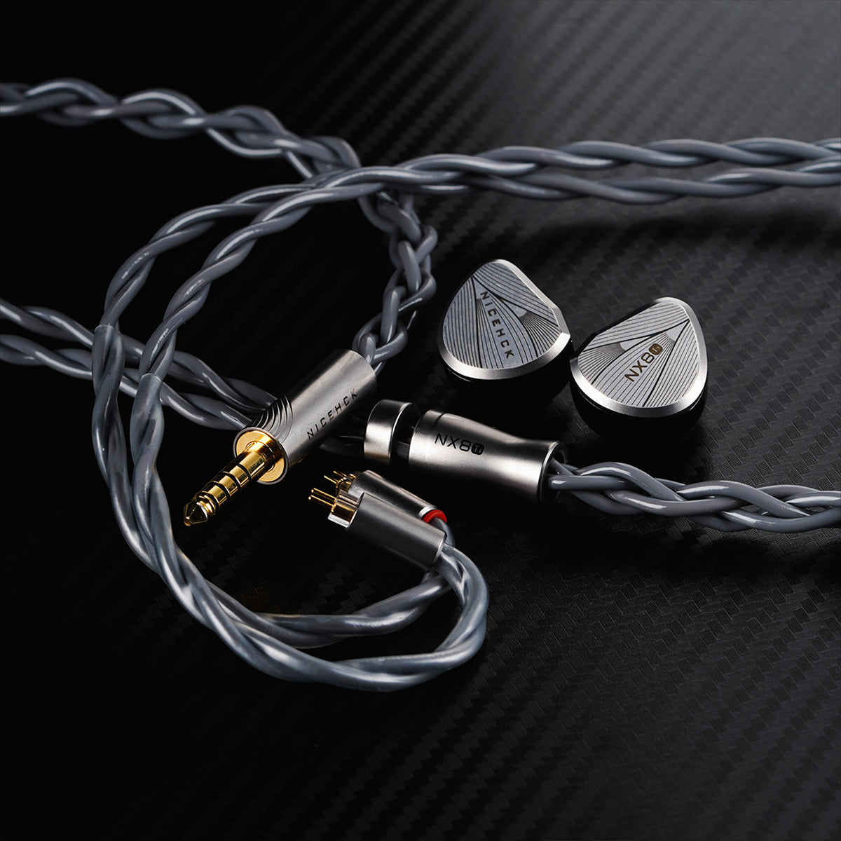 Pre-Order]NICEHCK NX8Ti Limited Edition with 1DD+6BA+1PZT 8-unit Hybr