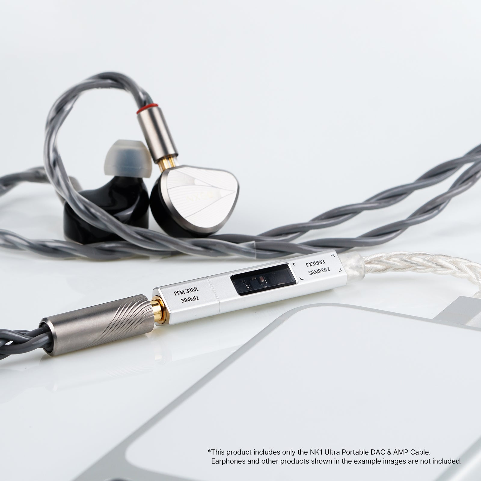 NICEHCK NK1 ウルトラアップグレード USB-C - 3.5mm 変換アダプター