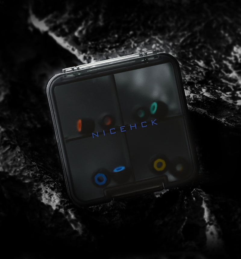 NICEHCK D12 Wide-Bore Acoustic Silicone Eartips Showcase