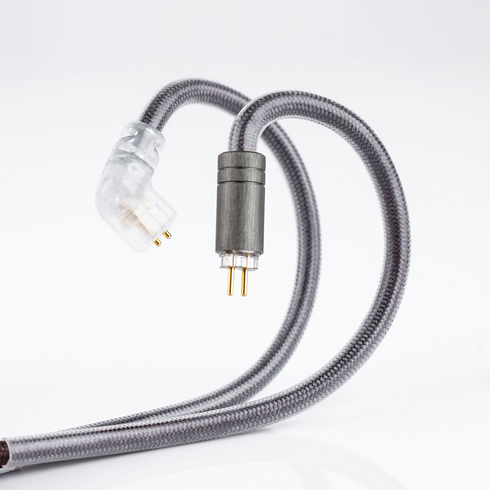 60cm 7mm幅＋45cm 7mm幅　2点 NICEHCK S77 Thick Silver Plated OCC Soft Shock Cable