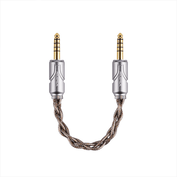 NICEHCK MeteorMini Interconnector Cable Gold Plated OFC 4.4mm to 4.4mm Plug 8N Silver Plated OCC+8N OCC IC Wire for Player AMP