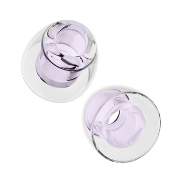 NICEHCK P03 Liquid Silicone Ear Tips for IEMs, 3 Pairs (S/M/L), Soft Transparent Eartips for Noise Isolation, Comfortable Fit, Washable Replacement Earbuds for In-Ear Monitors