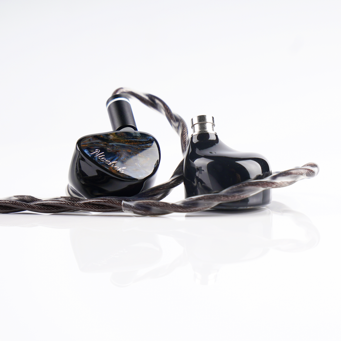 NICEHCK Rockies フラッグシップ ハイブリッド IEM、1DD+2BA+2EST 着脱式ケーブル HiFiオーディオファイルインイヤー型イヤホン