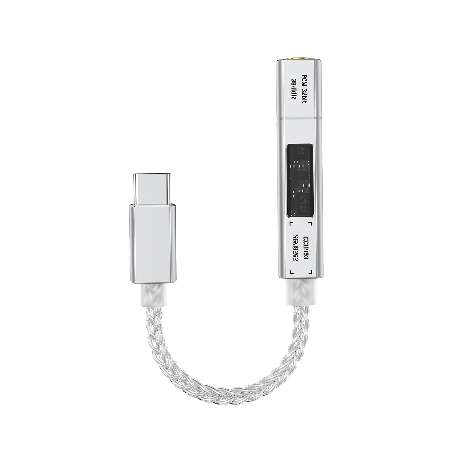 NICEHCK NK1 Ultra Upgraded USB-C to 3.5mm Adapter, Type C to Aux DAC D