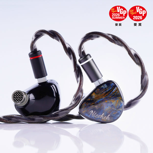 [Pre-Order] NICEHCK Rockies Flagship Hybrid IEMs, 1DD+2BA+2EST Detachable Cable HiFi Audiophile In-Ear Headphones
