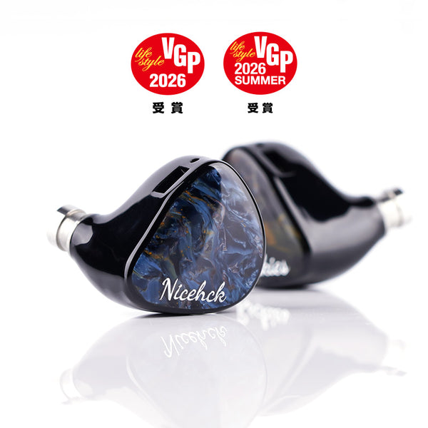 NICEHCK Rockies フラッグシップ ハイブリッド IEM、1DD+2BA+2EST 着脱