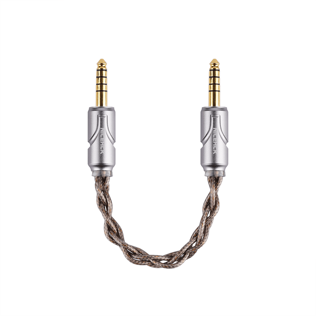 NICEHCK MeteorMini Interconnector Cable Gold Plated OFC 4.4mm to 4.4mm Plug 8N Silver Plated OCC+8N OCC IC Wire for Player AMP