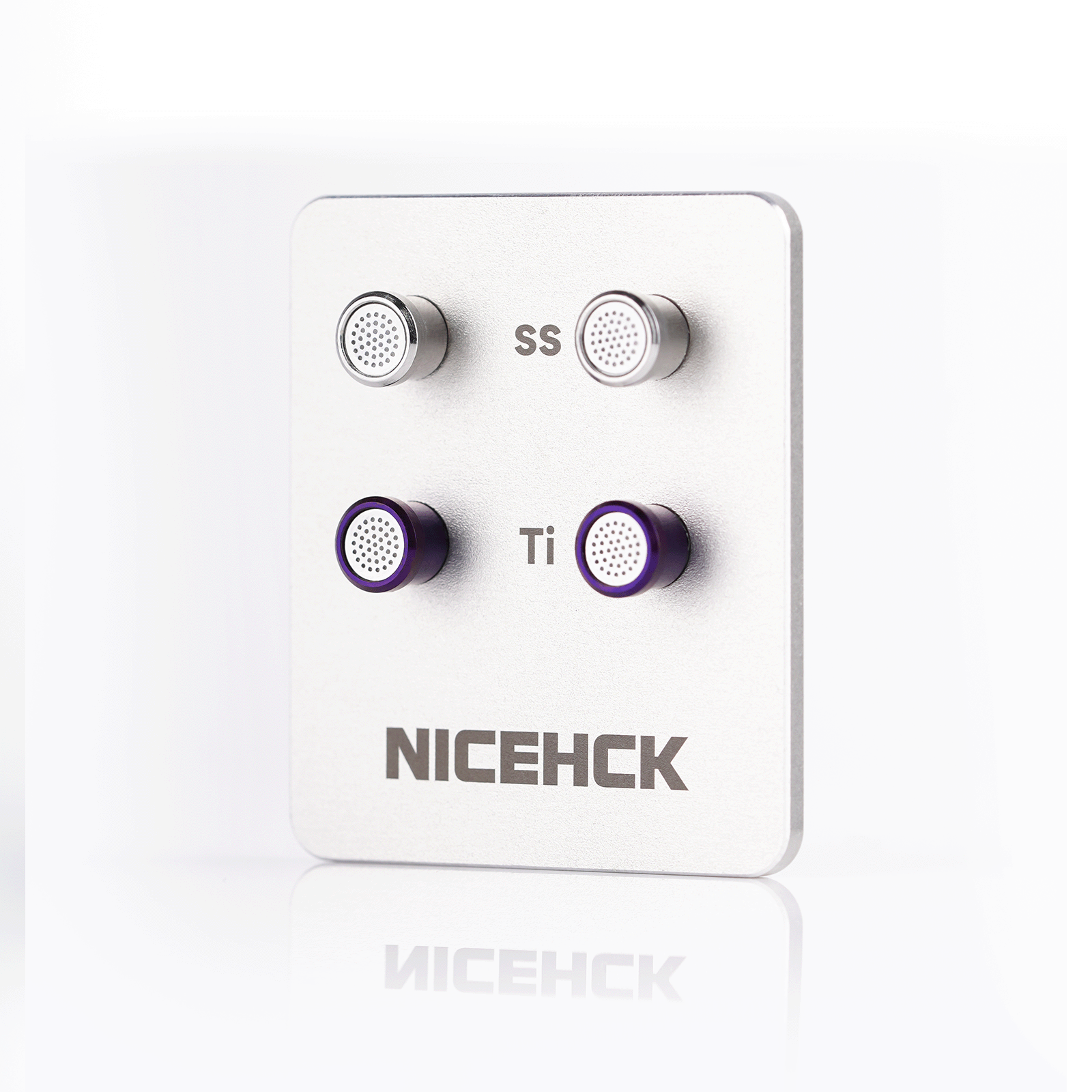 NICEHCK Replaceable Acoustic Tubes Set – Titanium & Stainless Steel So NICEHCK Replaceable Acoustic Tubes Set – Titanium & Stainless Steel So