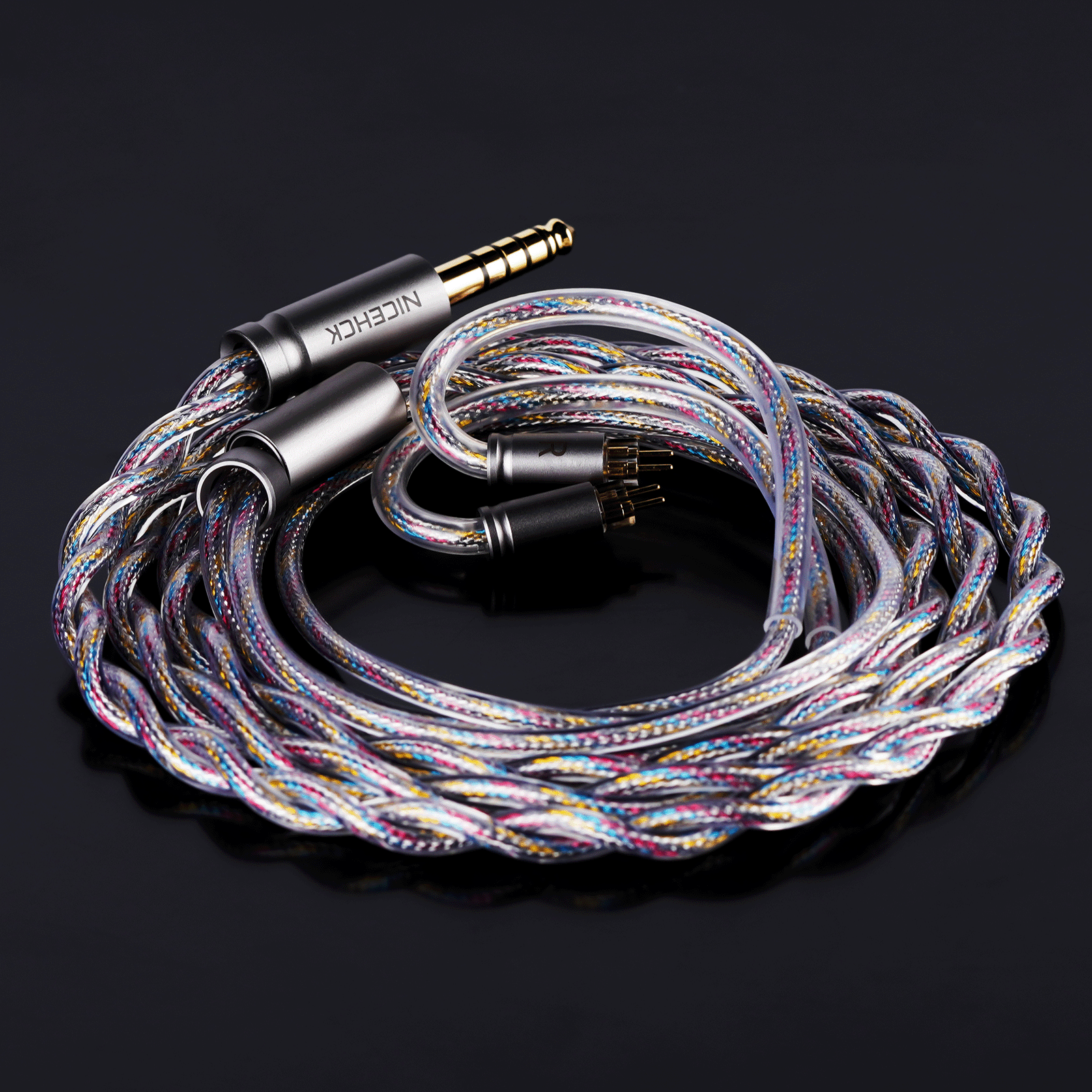 NICEHCK ColorXYZ HiFi Upgrade Cable Furukawa Copper Silver Alloy+Zinc NICEHCK ColorXYZ HiFi Upgrade Cable Furukawa Copper Silver Alloy+Zinc