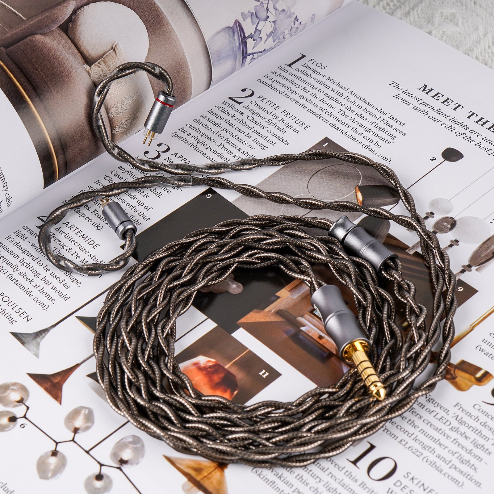 NICEHCK DuskSky Cost-effective Cable Include 6N Pure Silver Conductor