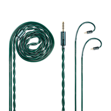 NICEHCK JadeRiver HiFi Cable Four High-End Conductors Mixed Earphone Upgrade Wire Recessed 2Pin/Normal 2Pin/QDC