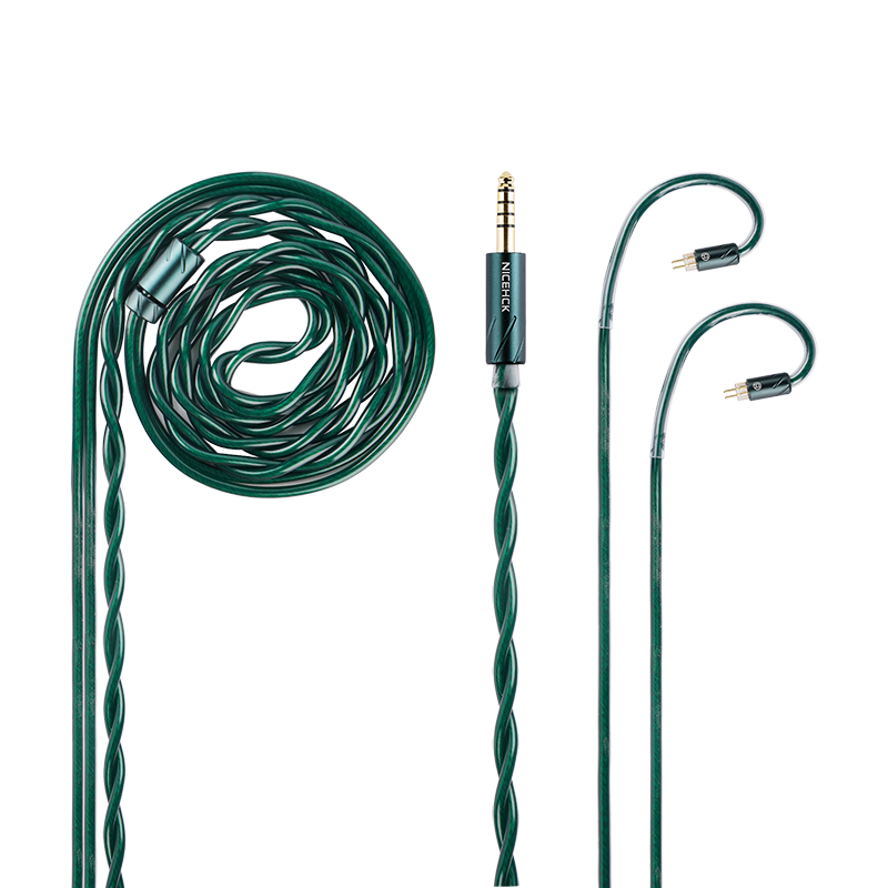 NICEHCK JadeRiver HiFi Cable Four High-End Conductors Mixed Earphone U
