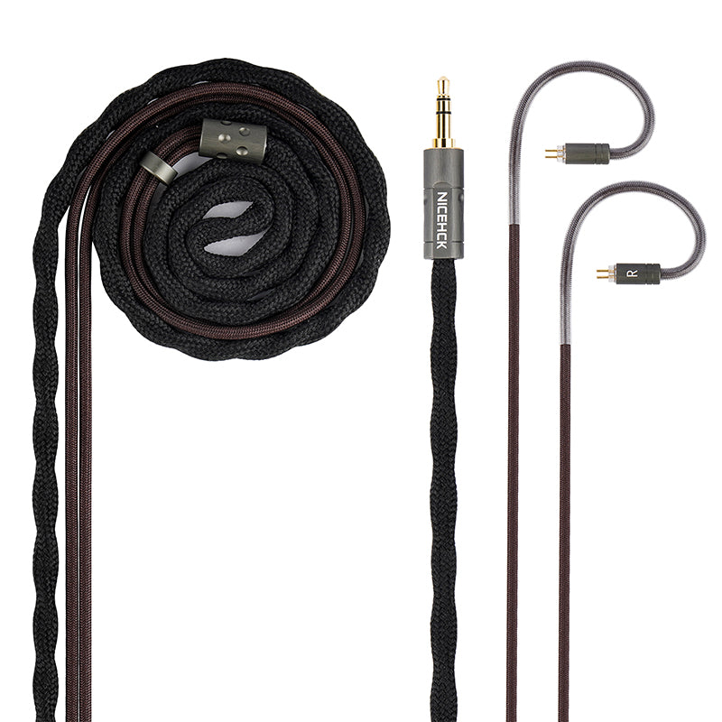 NICEHCK S77 Thick Silver Plated OCC Soft Shock Cable
