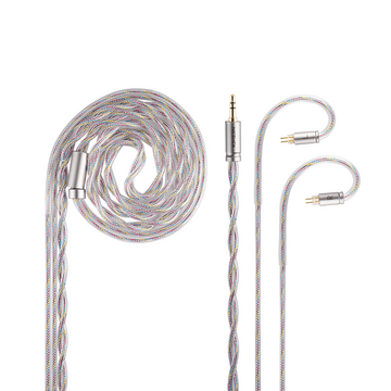 NICEHCK ColorXYZ HiFi Upgrade Cable Furukawa Copper Silver Alloy+Zinc Copper Alloy Earphone Wire 0.78mm 2Pin/QDC