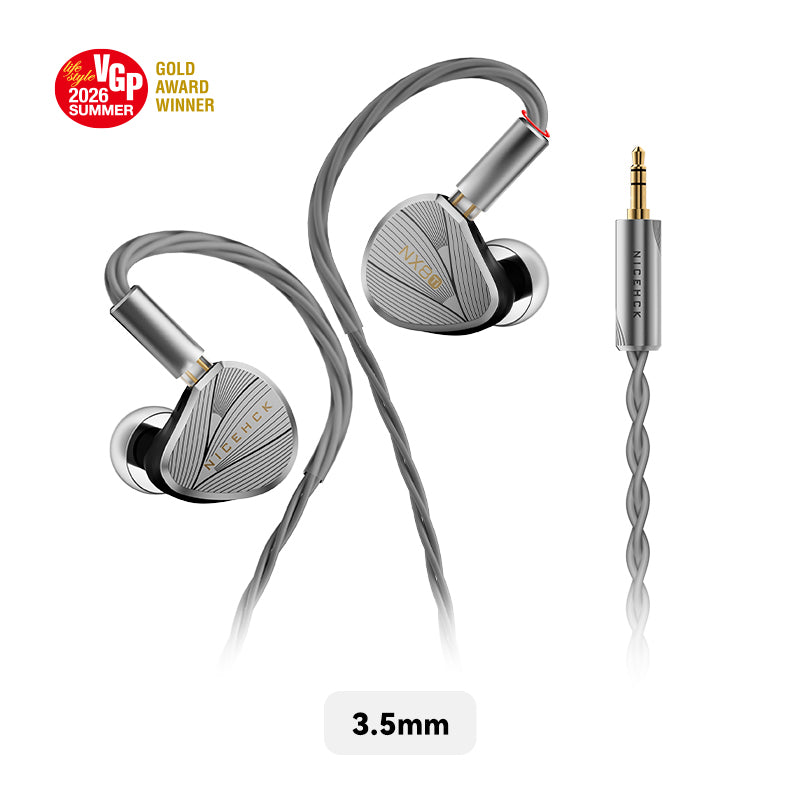 NICEHCK NX8Ti 限定版 1DD+6BA+1PZT 8ユニット ハイブリッド IEM