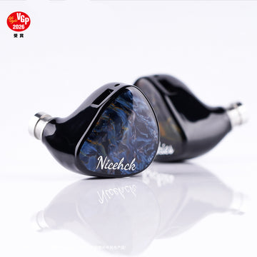 [Pre-Order] NICEHCK Rockies Flagship Hybrid IEMs, 1DD+2BA+2EST Earphones with Beryllium-Coated Driver,10mm Beryllium Driver, Knowles BA & Sonion EST, Detachable Cable, 3.5/4.4mm Plug, HiFi Audiophile In-Ear Headphones