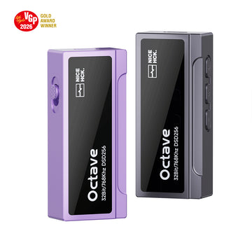 NICEHCK Octave ES9039Q2M Flagship Portable DAC & Headphone Amplifier | Dual SGM8262 Op-Amps, 550mW@32Ω Power, 3.5mm & 4.4mm Outputs, APP EQ Tuning