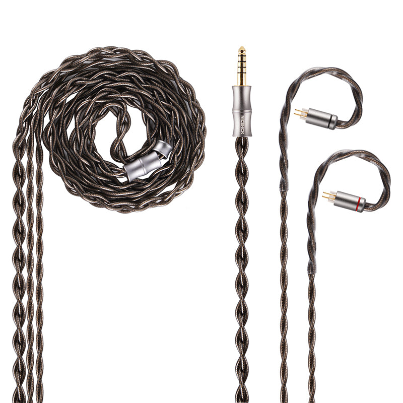 HA-FX850 nicehck dusksky 4.4mmケーブル NICEHCK DuskSky Cost-effective Cable Include 6N Pure Silver Conductor