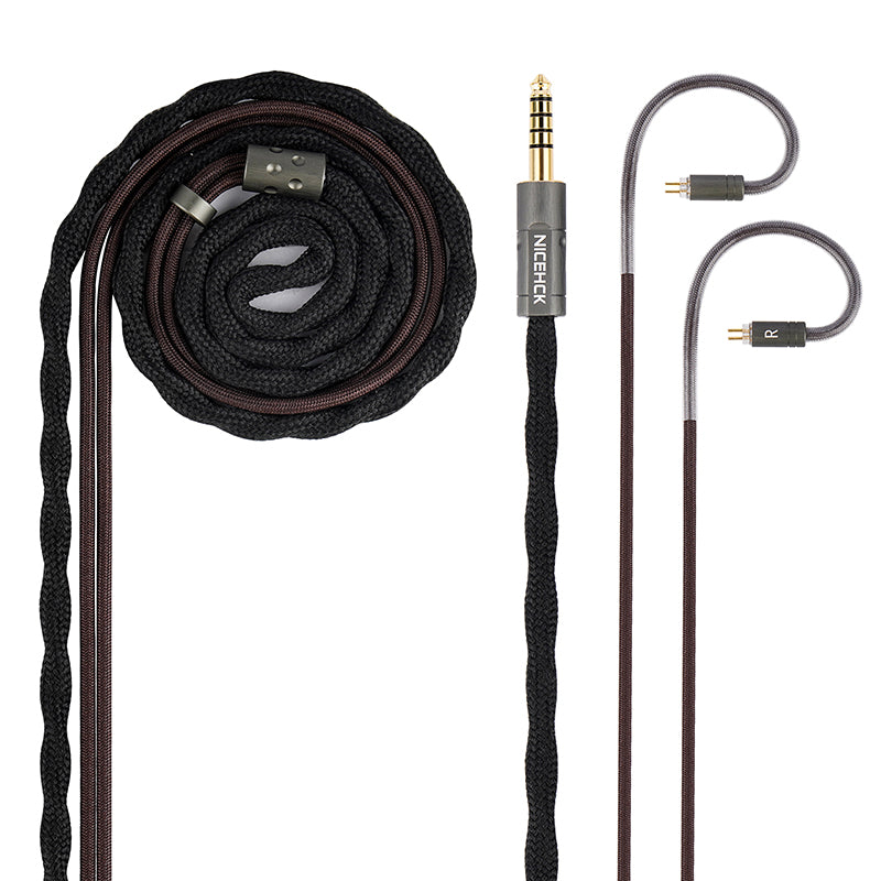 NICEHCK S77 Thick Silver Plated OCC Soft Shock Cable
