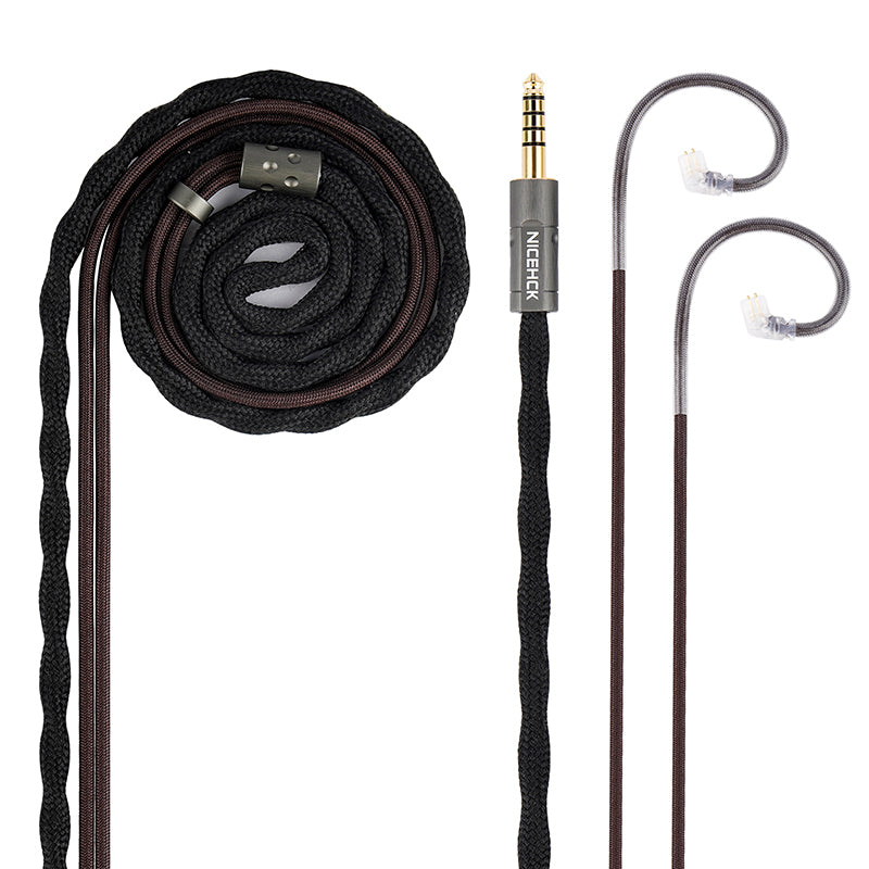 NICEHCK S77 Thick Silver Plated OCC Soft Shock Cable