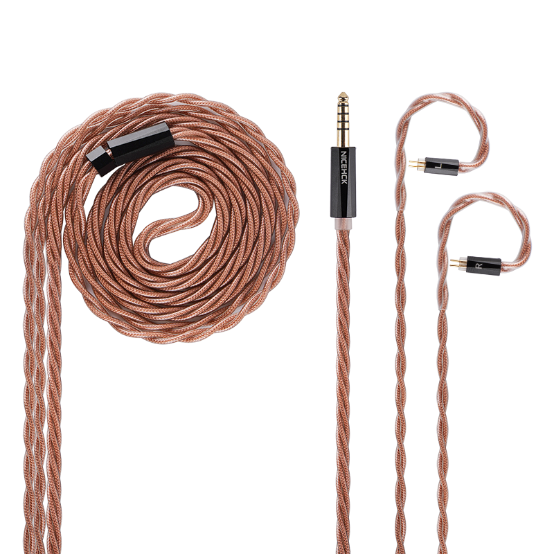 NICEHCK OurOasisインイヤーイヤホンケーブル:古河銅+6N OFC IEM NICEHCK OurOasisインイヤーイヤホンケーブル:古河銅+6N OFC IEM