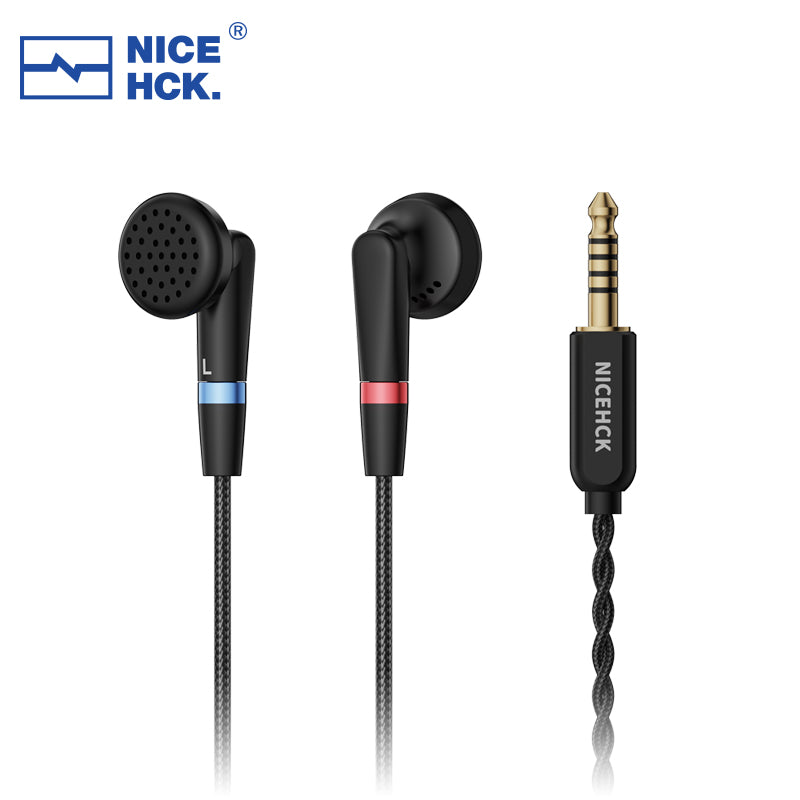 NICEHCK EBX25Ti Earbuds HiFi IEM Wired Headset 3.5mm/4.4mm Jack Wire E