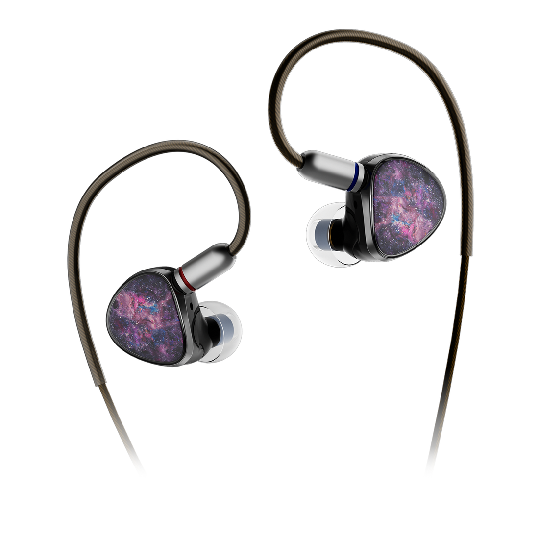 NiceHCK NX8 인이어 모니터 1DD+6BA+1PZT 8유닛 하이브리드 HiFi 이어폰 2핀 분리형 케이블 헤드셋을 채택한 유선 IEM HiFi 이어폰(마니크 없음)