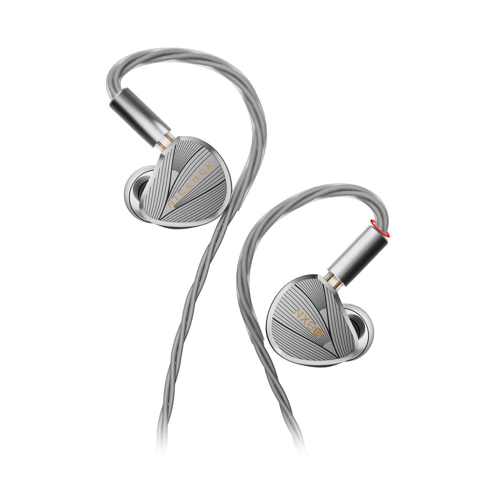 NICEHCK NX8Ti 限定版 1DD+6BA+1PZT 8ユニット ハイブリッド IEM