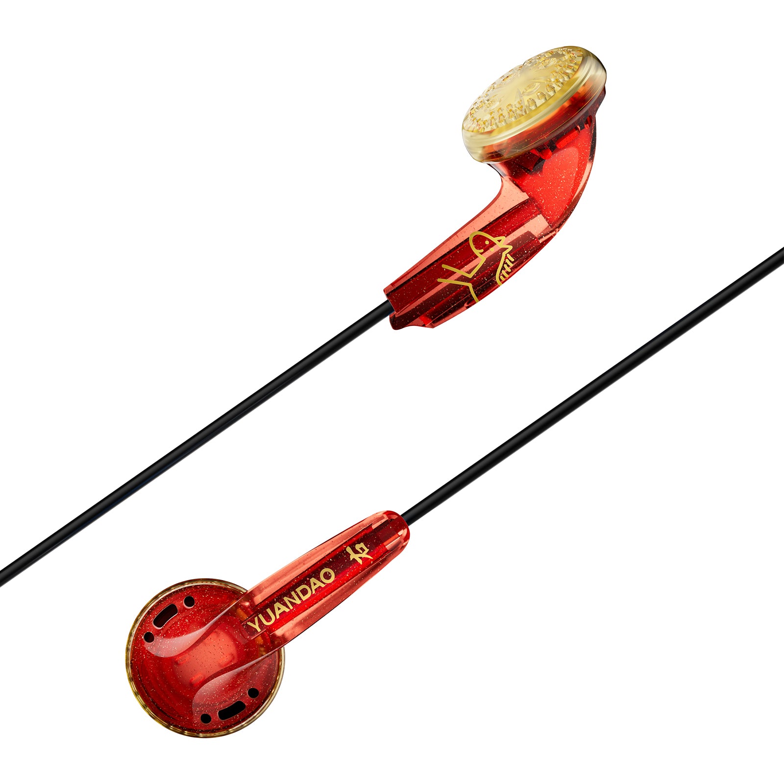NICEHCK Yuandao 10th Anniversary Flat-Head Earbuds In-Ear Earphones Hi
