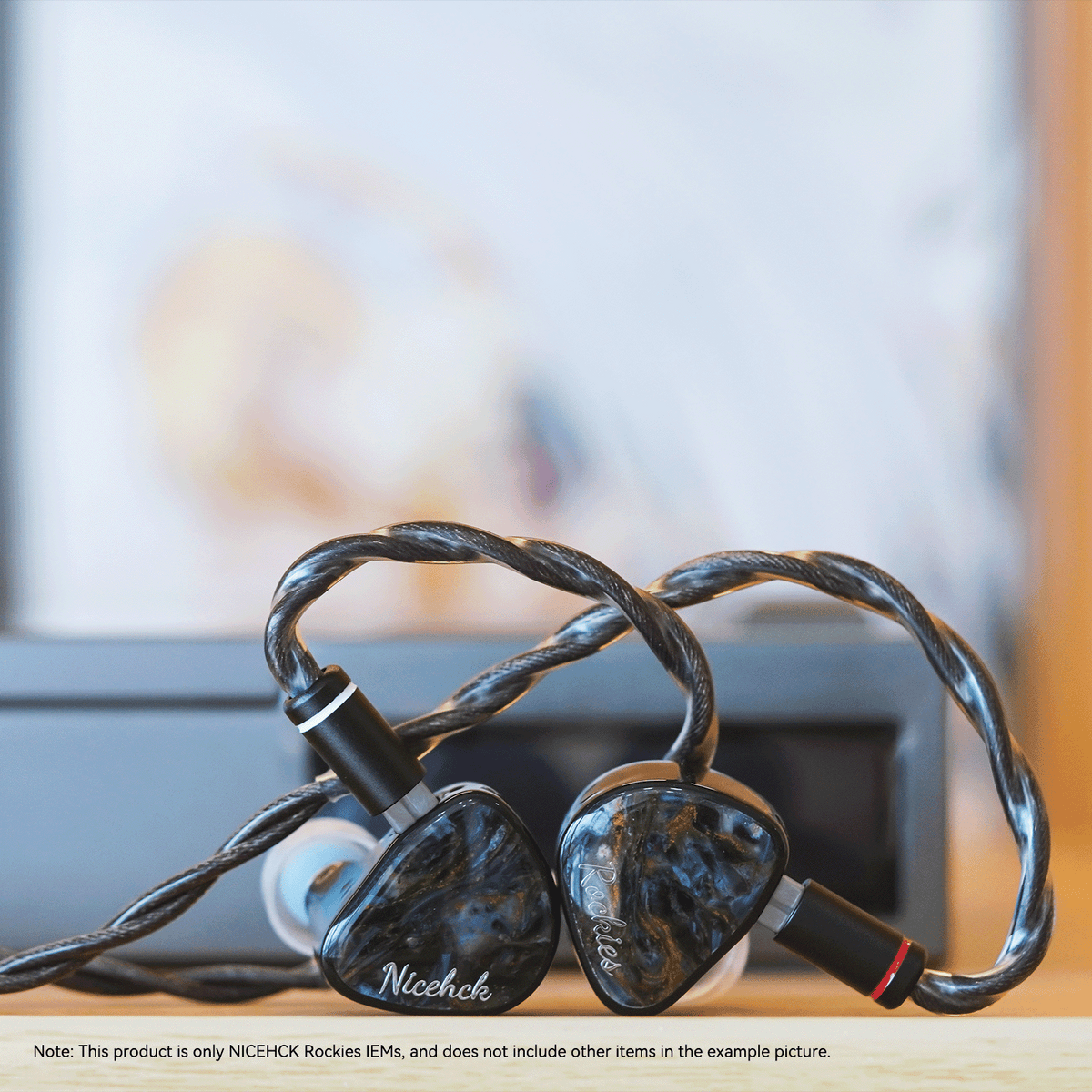 NICEHCK Rockies Flagship Hybrid IEMs, 1DD+2BA+2EST Detachable Cable Hi NICEHCK Rockies Flagship Hybrid IEMs, 1DD+2BA+2EST Detachable Cable Hi