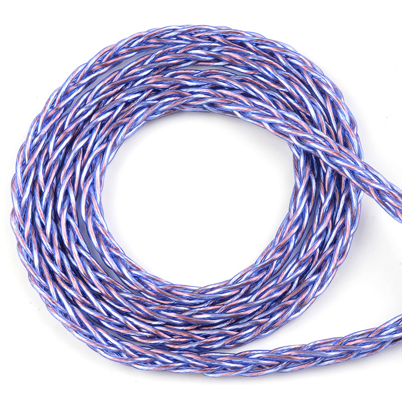 NICEHCK SpaceCloud 플래그십급 6N 은도금 OCC+7N OCC 혼합 케이블 3.5mm/2.5mm 밸런스/4.4mm 밸런스 + MMCX/0.78mm 2핀/qdc