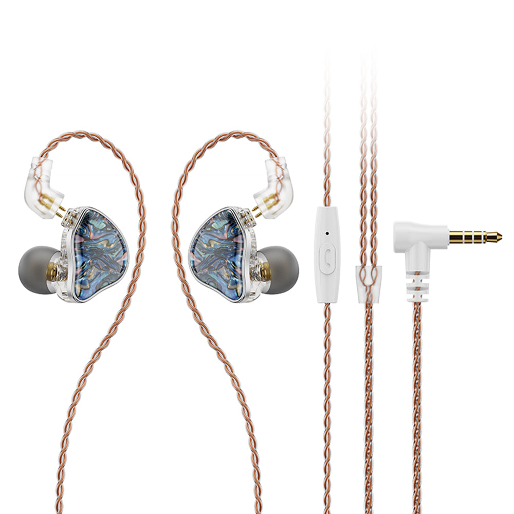 NICEHCK DB2 インイヤーモニター: 1BA+1DD ハイブリッド HiFi 有線