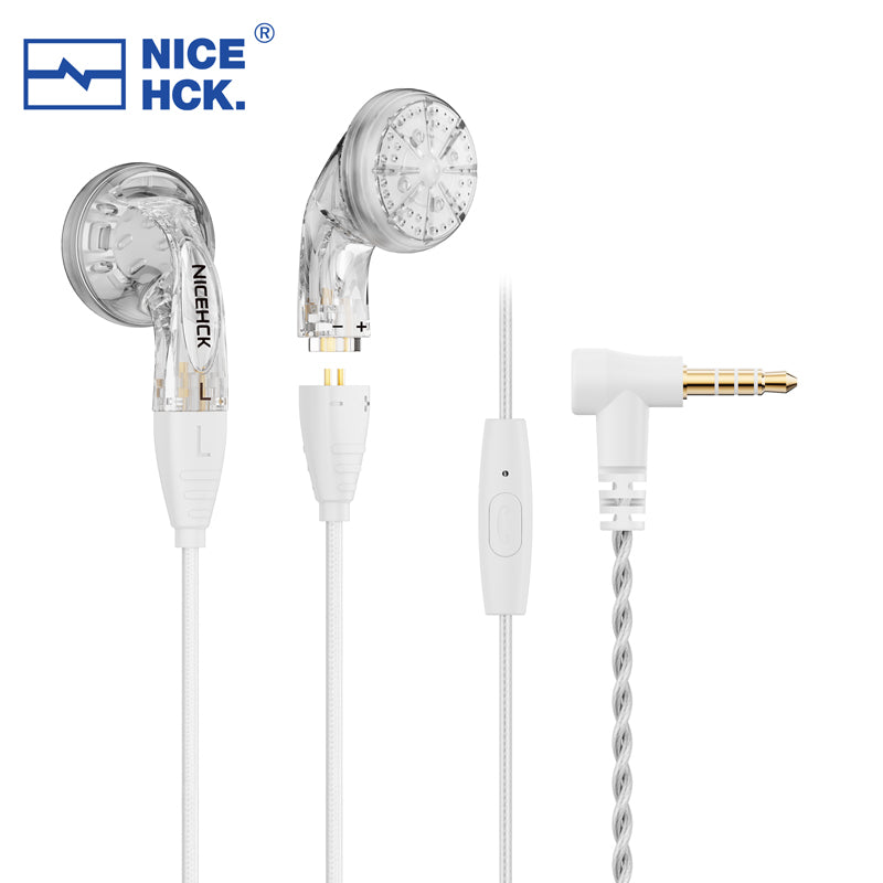 NICEHCK YDX HiFi 有線イヤホン：14.8mmダイナミックドライバー
