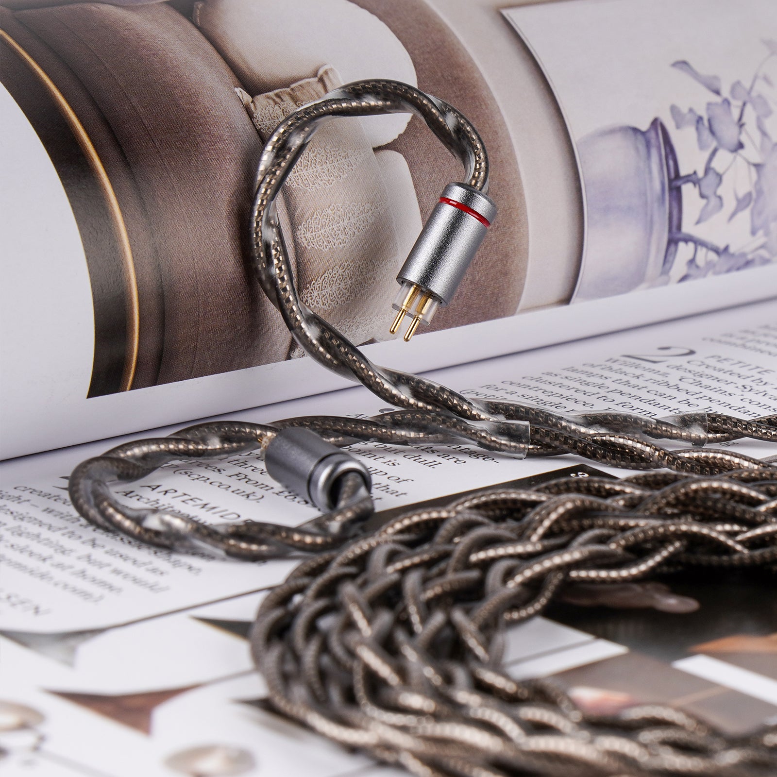 NICEHCK DuskSky Cost-effective Cable Include 6N Pure Silver Conductor