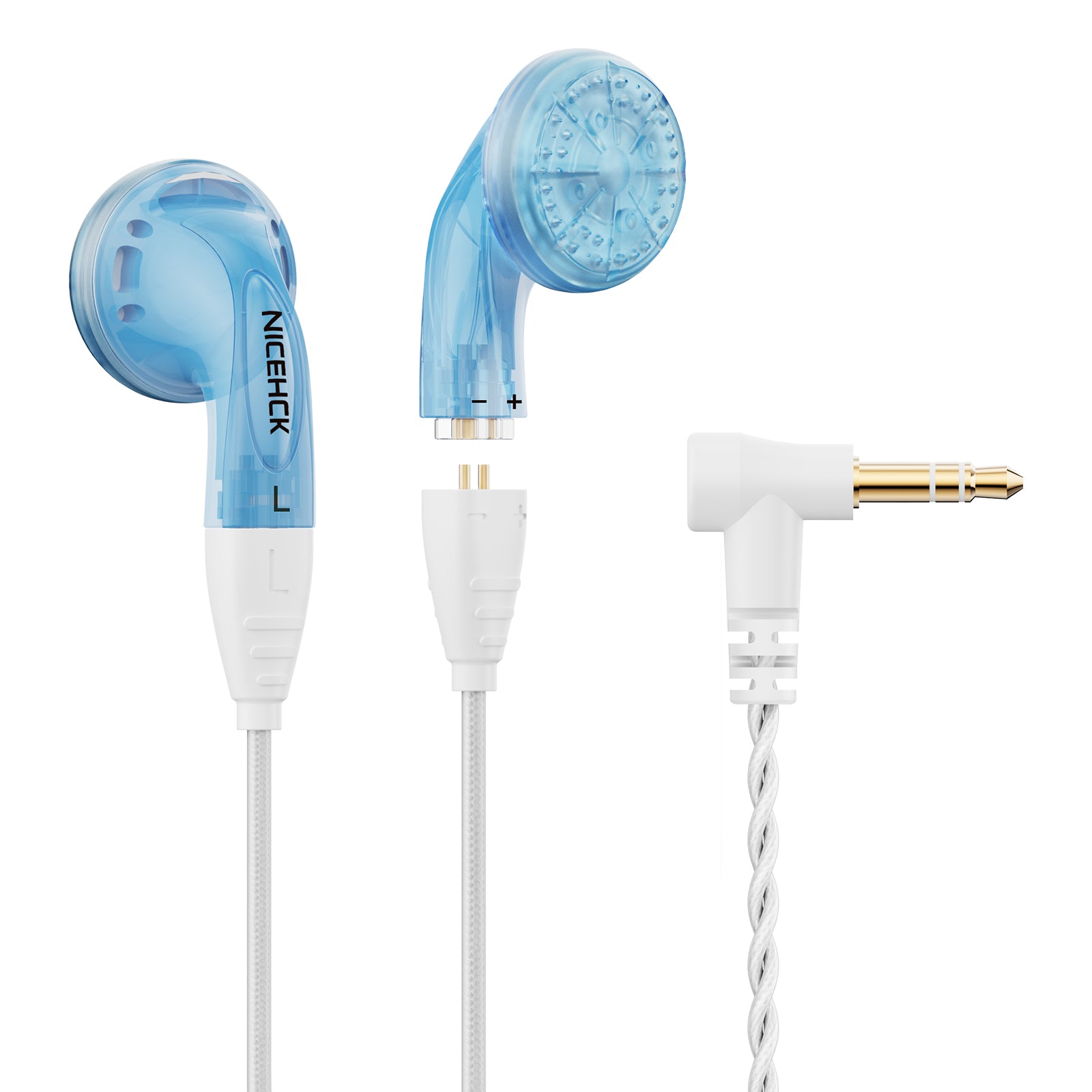 NICEHCK YDX HiFi Wired Earbuds: 14.8mm Dynamic Driver In-ear Earphone