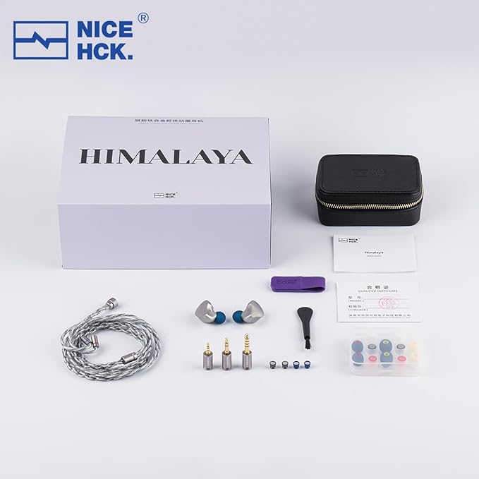 NiceHCK Himalaya インイヤーモニター: 10mm デュアルマグネティック