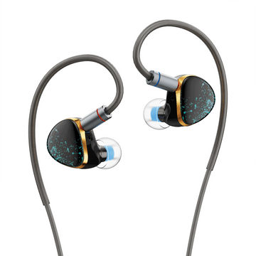 NICEHCK NX8 SE NX8 Special Edition IEMs – 8 Driver Hybrid HiFi In Ear Earphones with 2-in-1 Cable, Detachable Nozzles & Constellation Faceplate