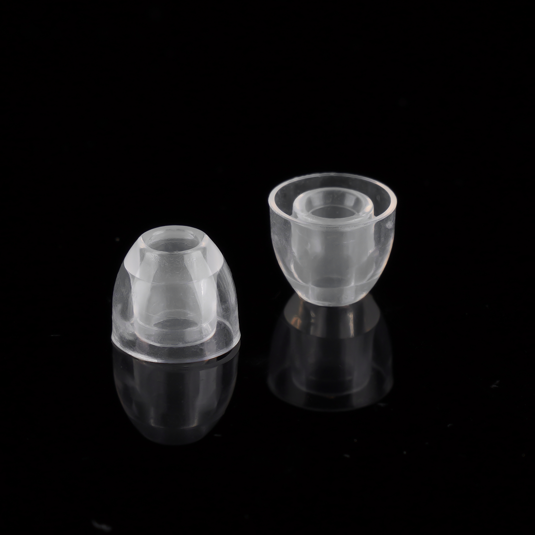 NICEHCK C03 투명 리퀴드 실리콘 이어팁 교체형 이어버드 캡 이어팁 이어버드 팁 NX8 이어폰용 이어겔 3쌍 (S/M/L 사이즈)