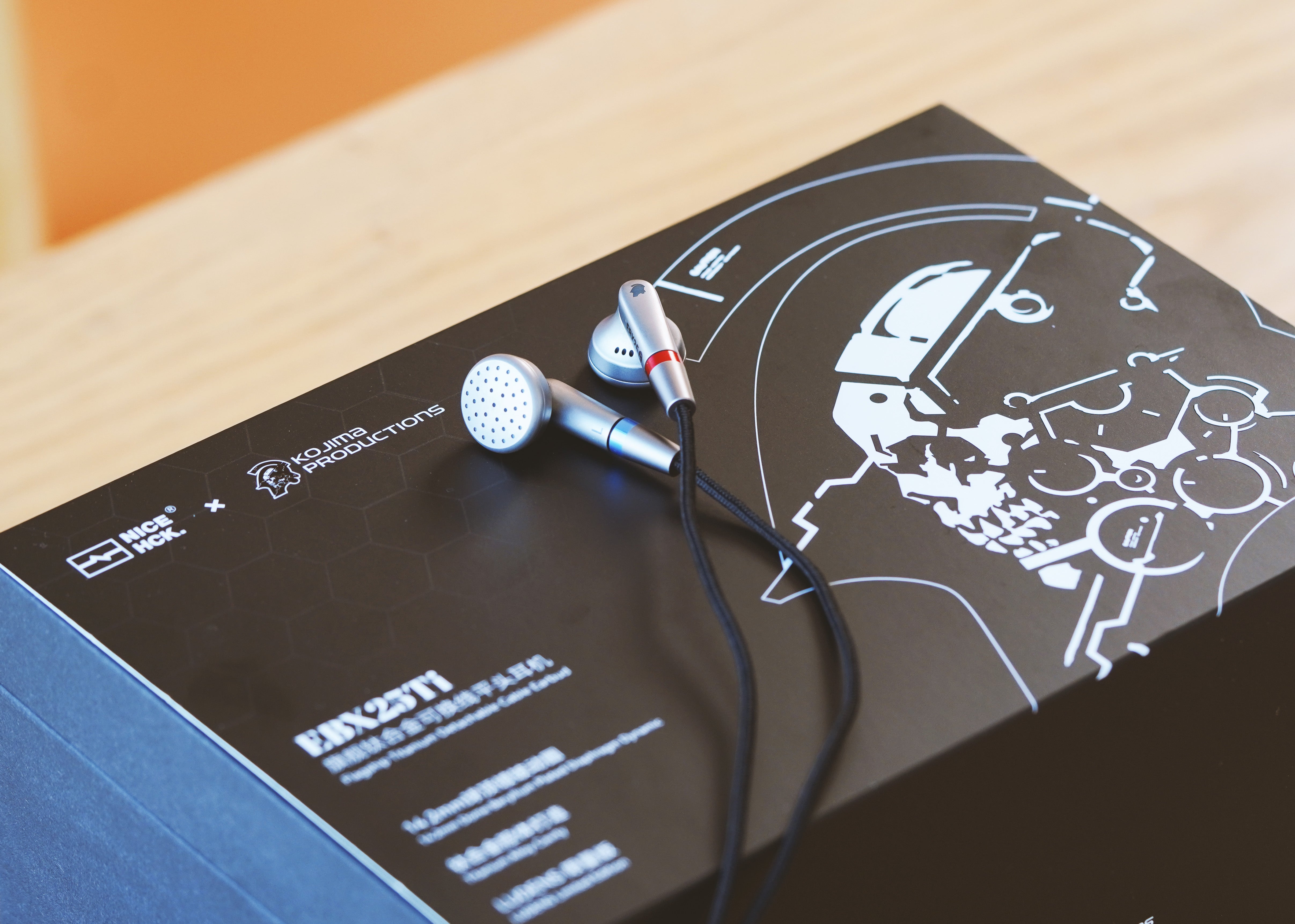 NICEHCK × KOJIMA PRODUCTIONS EBX25Ti LUDENS Limited Edition Titanium C