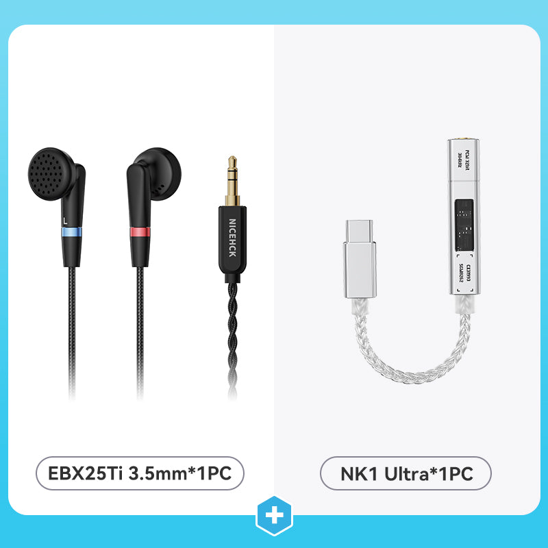 NICEHCK NK1 Ultra Upgraded USB-C to 3.5mm Adapter, Type C to Aux DAC D
