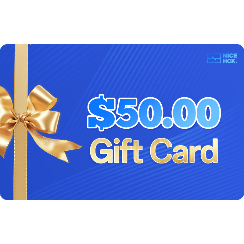 NICEHCK Gift Card, NICEHCK e Gift Card, NICEHCK Cash Voucher