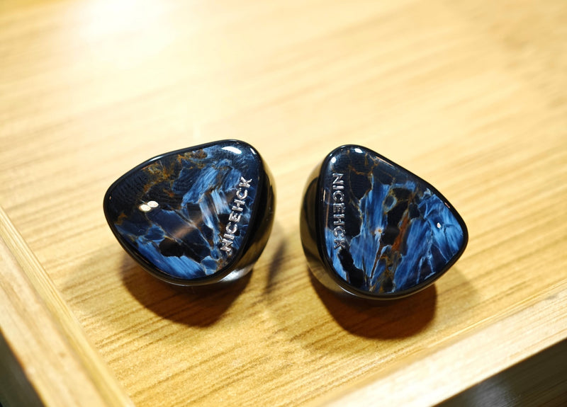 NICEHCK [Pre-Order] NICEHCK Rockies Flagship Hybrid IEMs, 1DD+2BA+2EST Earphones with Beryllium-Coated Driver,10mm Beryllium Driver, Knowles BA & Sonion EST, Detachable Cable, 3.5/4.4mm Plug, HiFi Audiophile In-Ear Headphones Showcase