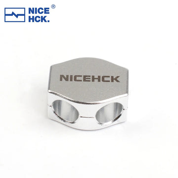 NiceHCK 이어폰 케이블 슬라이더 합금 분리형 디자인 충격 흡수 및 청진기 효과 감소 아쿠스틱 HIFI DIY 액세서리