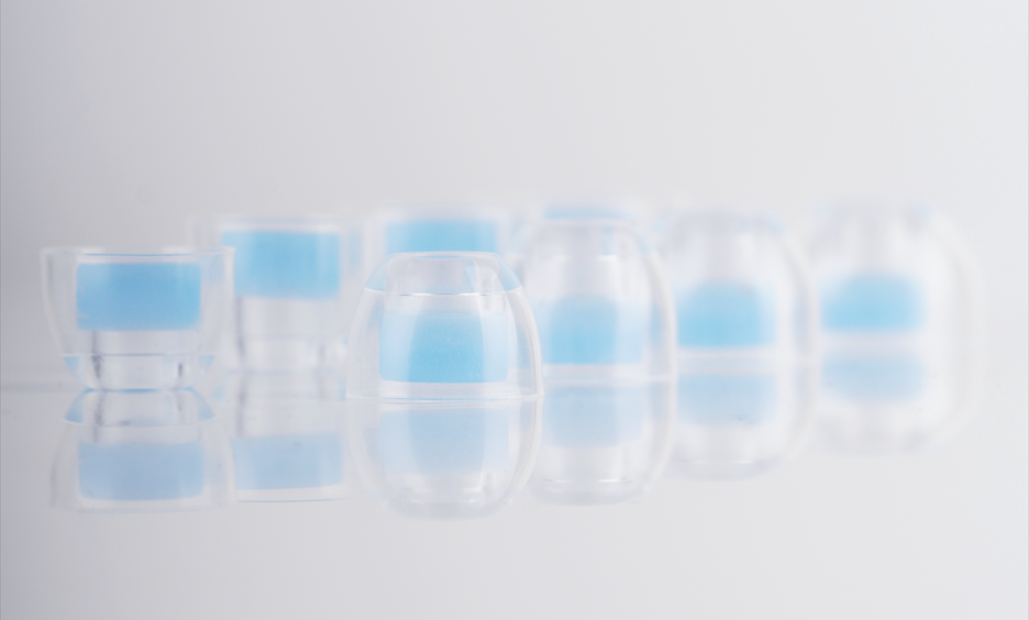 NICEHCK C04 Liquid Silicone Ear Tips Replacement Earbud Tips for In Ear Monitor Ear Covers Earbud Replacement Tips Ear Bud Rubber Tips SS S M L Accessories